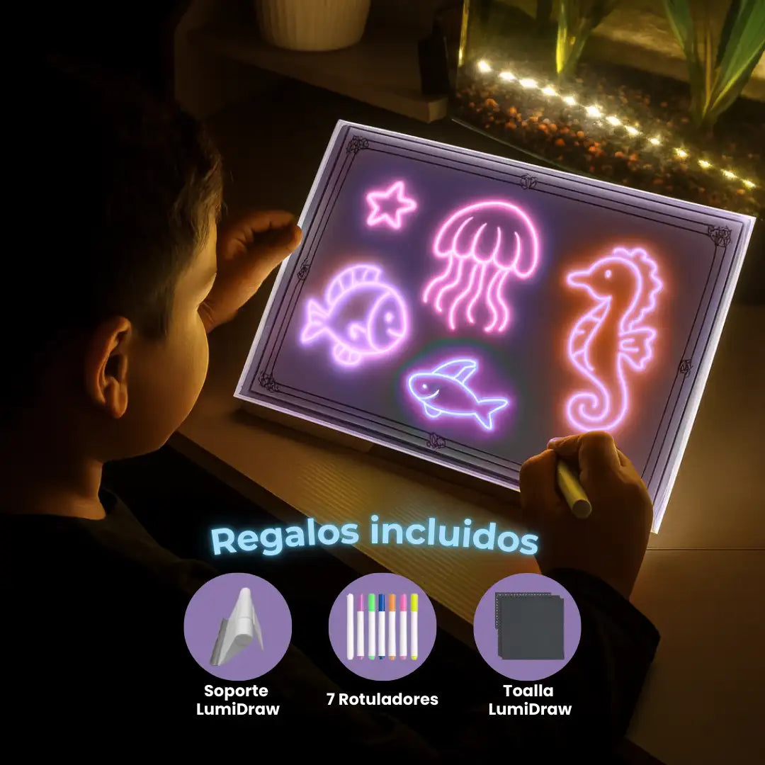 LumiDraw: Pizarra Mágica de ExplorMi™