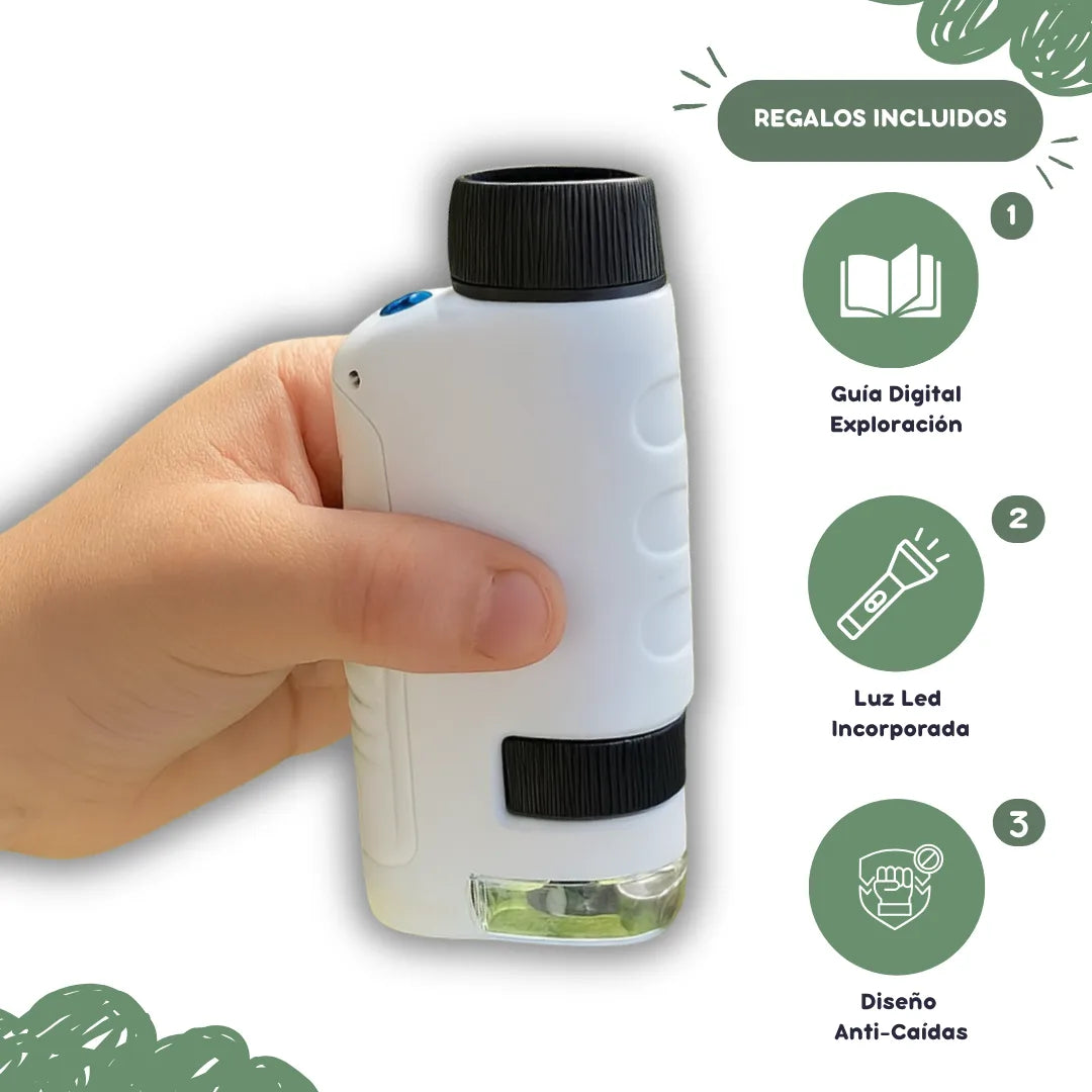 Curioscope: Microscopio Educacional de ExplorMi™