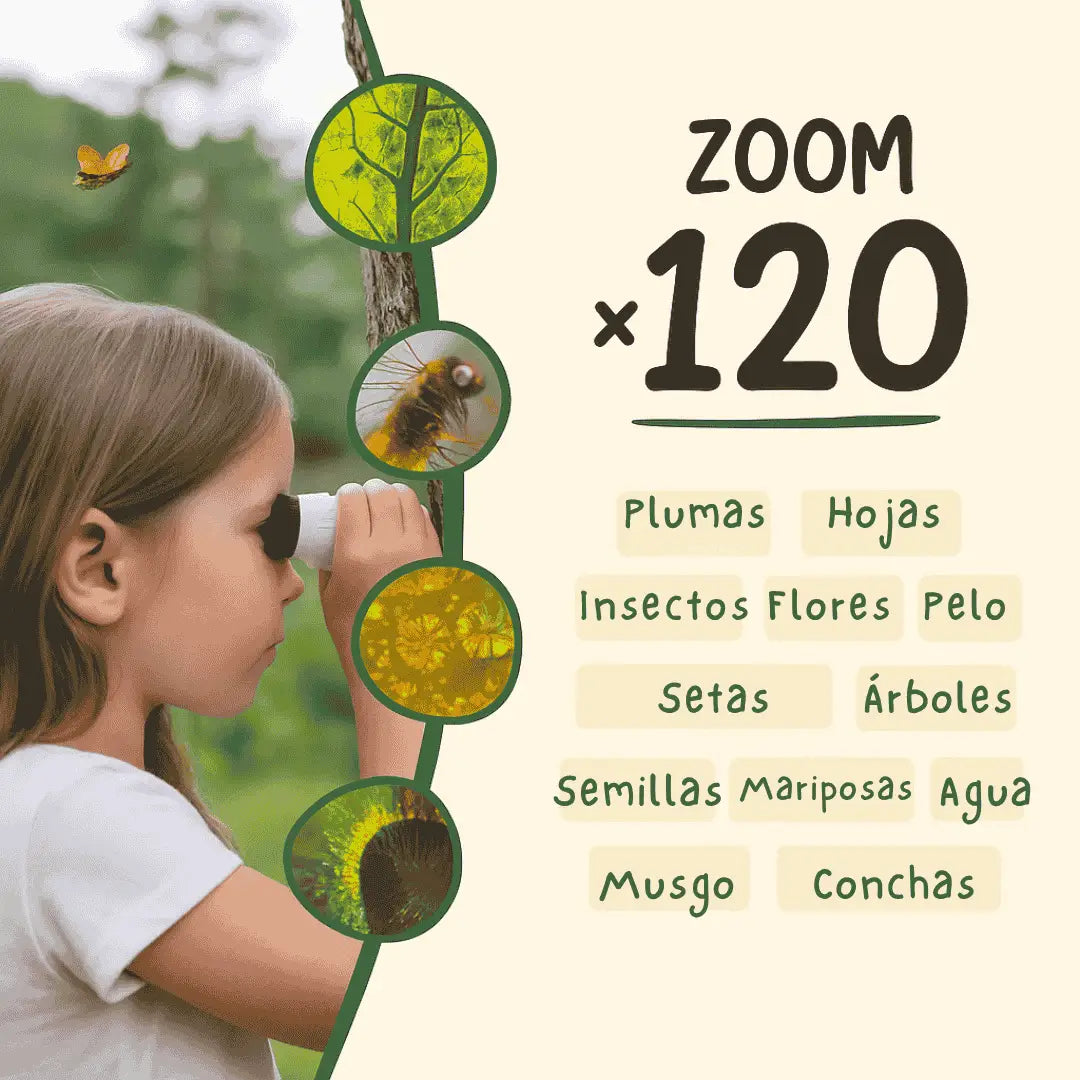 Curioscope: Microscopio Educacional de ExplorMi™