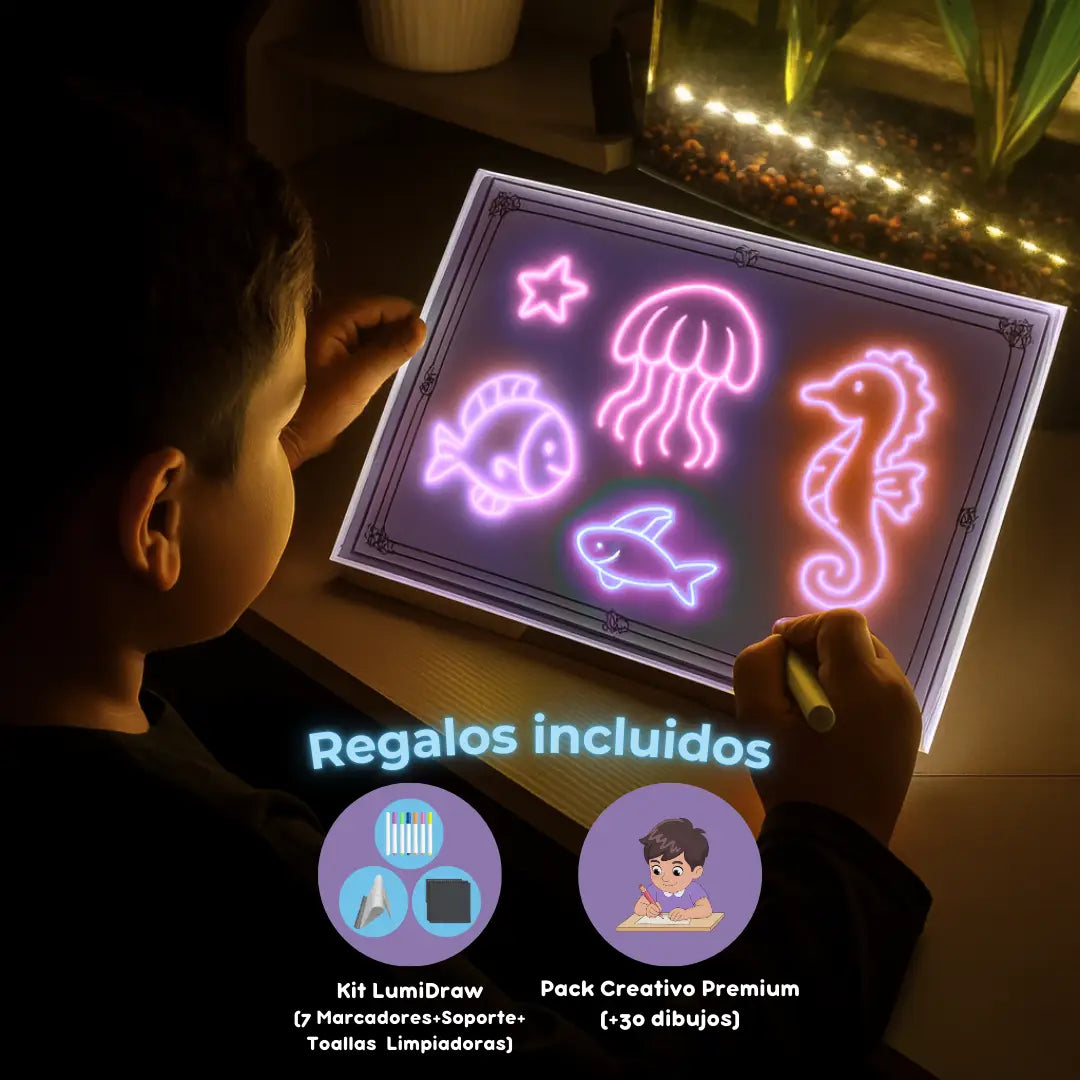 LumiDraw: Pizarra Mágica de ExplorMi™